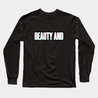 Designed For Couple, Beauty and the Beast. "Beauty And" Couple Clothing Long Sleeve T-Shirt